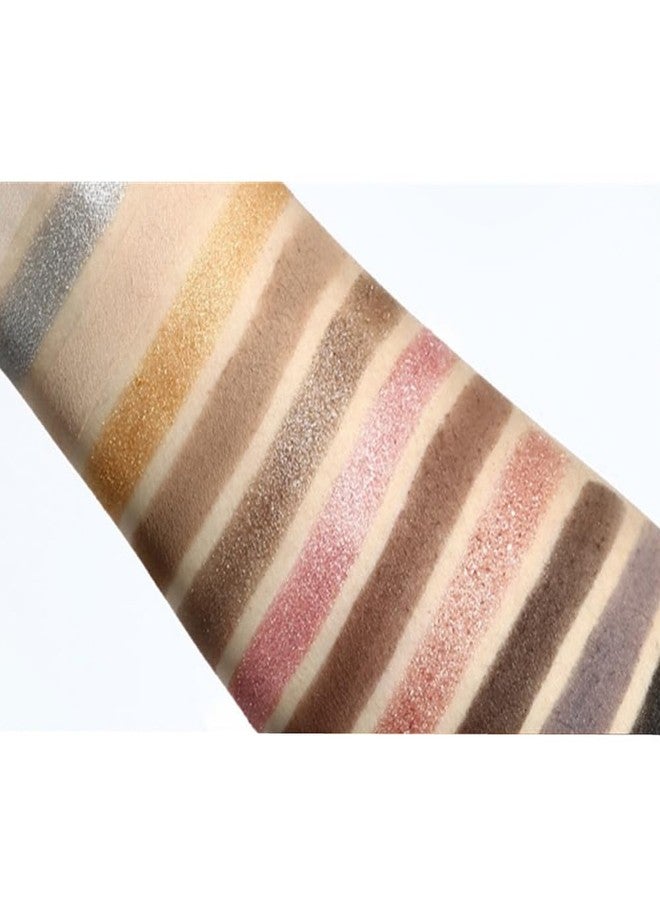 UOCK 12 Color Luxury Eyeshadow Palette, Matte Shimmer Eyeshadow Makeup Palette, Eyeshadow Contour Palette. Easy To Blend And Long-lasting, Suitable For Professional Makeup For Women. (02#) - Image 3